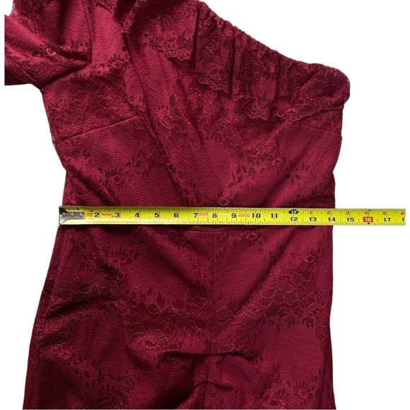 Alexis Ilana Lace Mini One Shoulder Dress - Picture 12 of 15